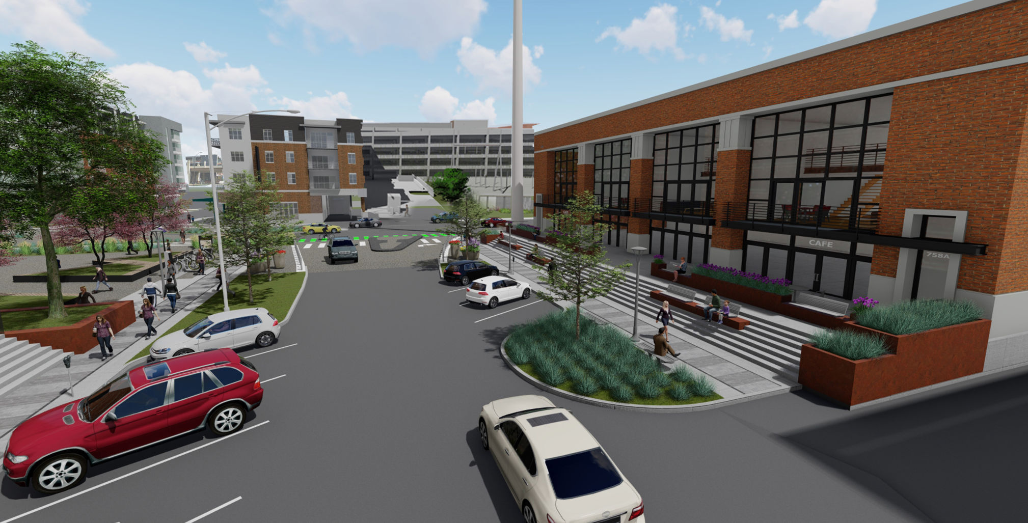 Haymarket South Streetscape and Parking Improvements